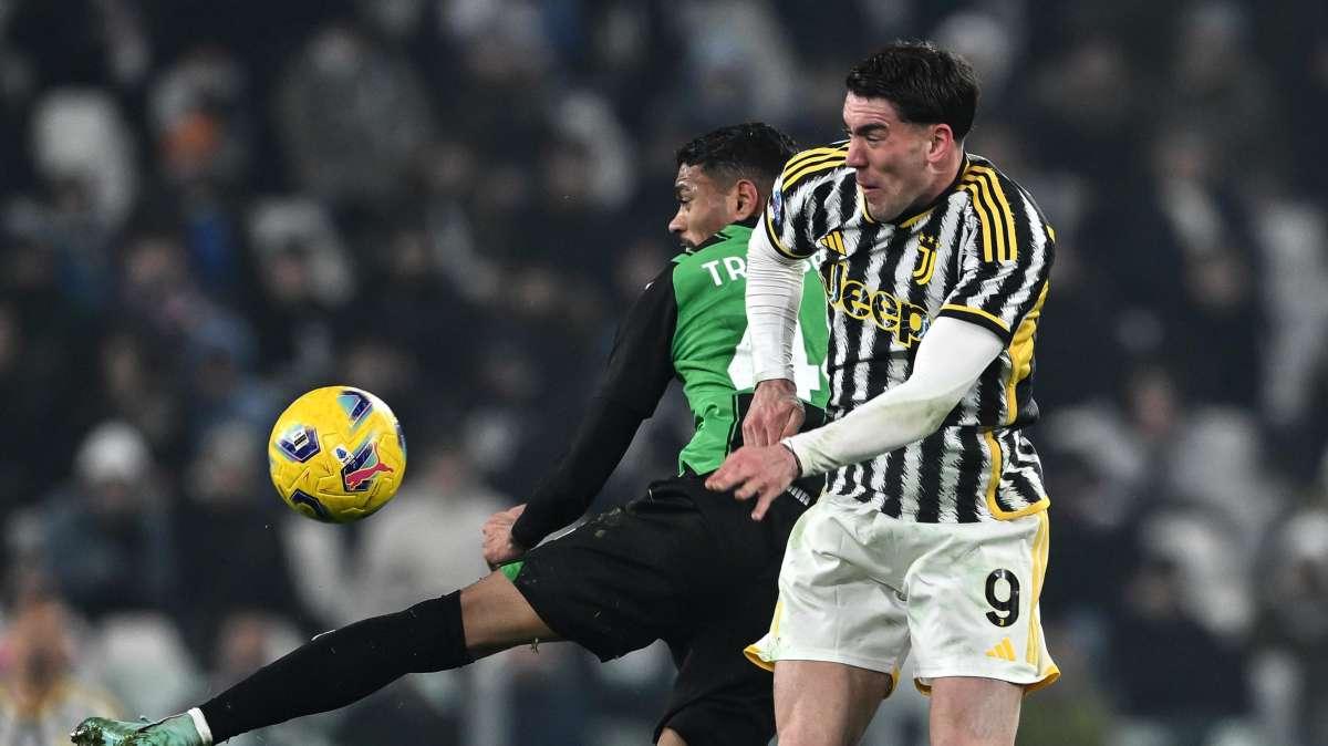 Serie A, la Juventus supera il Sassuolo 3-0