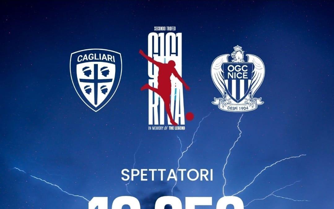 Trofeo Gigi Riva, oltre diecimila tifosi presenti all'Unipol Domus