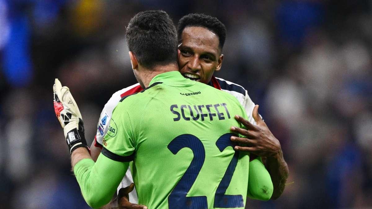 Yerri Mina, da poco a Cagliari. Per lui già record