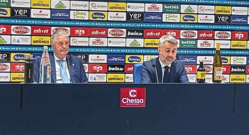 Melis: "Gruppo coeso, stiamo vedendo confermati gli auspici". Angelozzi: "Fatte delle belle operazioni, sono soddisfatto ma dico che si poteva fare qualcosa in più"