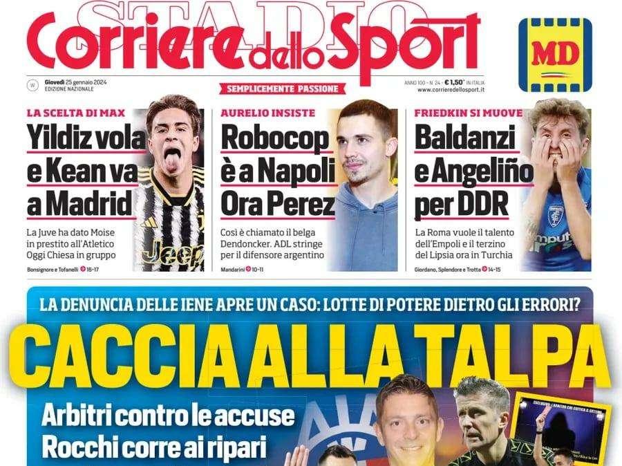 Corsport - Arbitri, caccia alla talpa. In 30mila per l'addioa  Riva, "Grazie per averlo amato così"