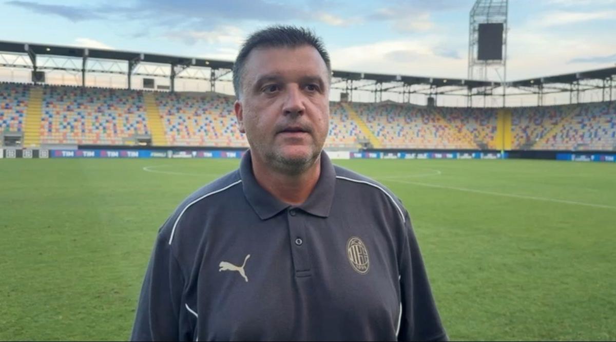 Milan Primavera, Renna: "Bella vittoria contro il Cagliari, abbiamo dominato. Questi ragazzi crescono e vanno elogiati"