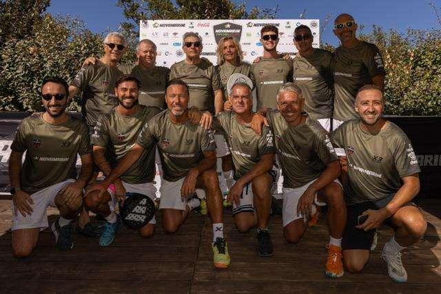 Ex Cagliari Mauro Esposito protagonista alla Novamarine Padel Cup a Porto Cervo 