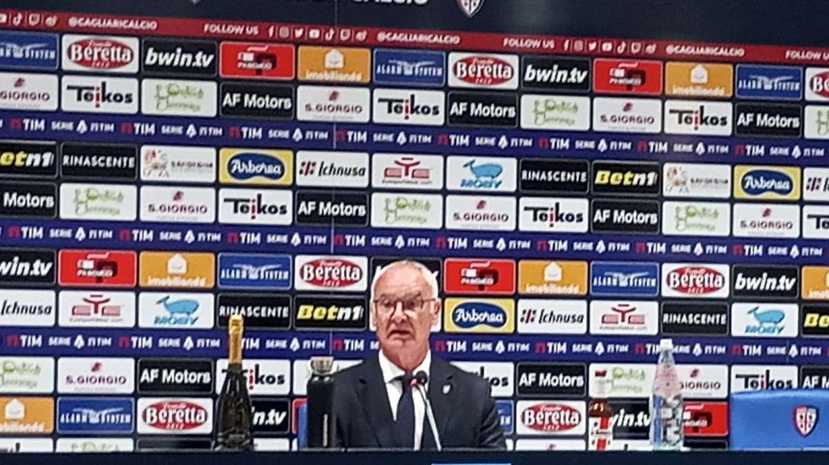 LIVE TC - SALA STAMPA- RANIERI: Squadra compatta e non molliamo mai. Il pubblico ci sostiene e lo ringraziamo.