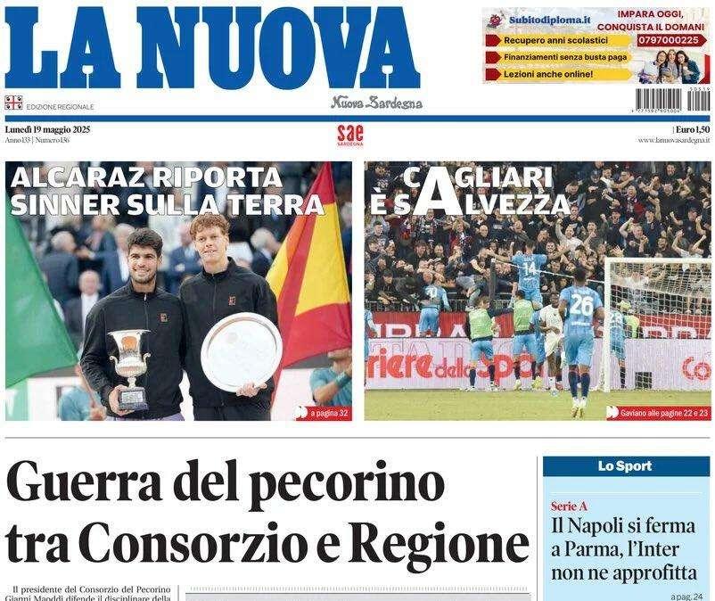 La Nuova Sardegna - Cagliari, è salvezza