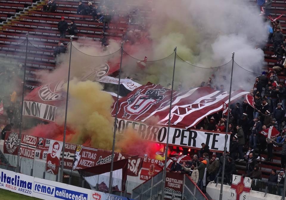 Cagliari-Arezzo, settore ospiti verso quota cento