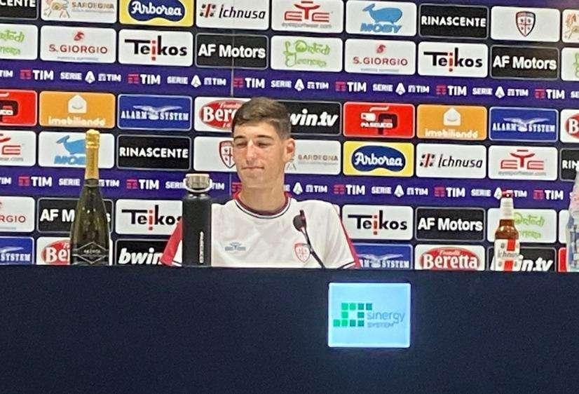LIVE TC - SALA STAMPA- Matteo  PRATI: emozione per l’esordio, il sogno fin da quando ero bambino 