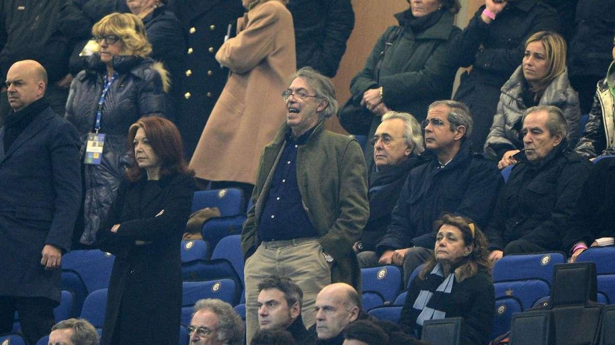Inter, parla solo Moratti: "L'arbitro ci ha detto voi dell'Inter dovete stare zitti"