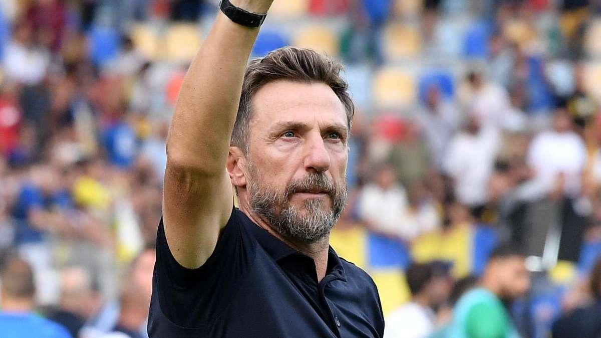 Di Francesco: "Mi piace allenare e insegnare in ogni categoria. Frosinone gruppo forte"