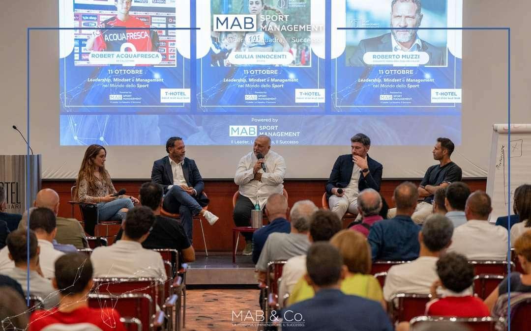 Al T Hotel prende vita l'Academy Sport Management. Protagonisti Vittorio Sanna, Roberto Muzzi, Mario Beretta, Acquafresca e tanti altri 