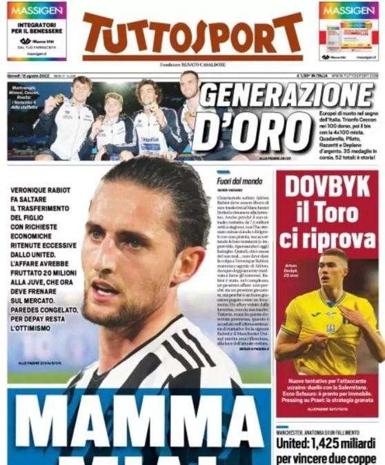 Tuttosport - Mamma mia!
