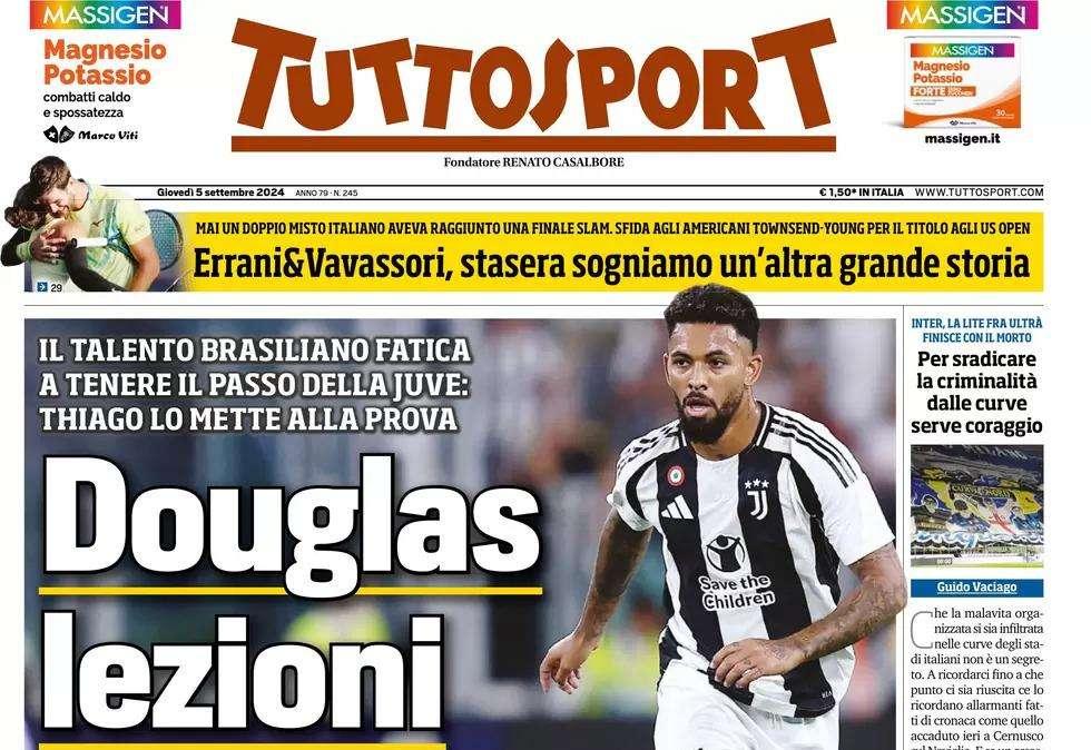 Tuttosport - Douglas, lezioni di Motta
