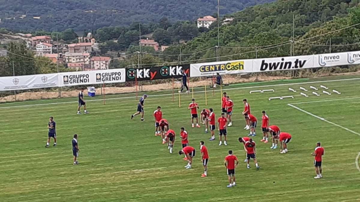 LIVE TC - RITIRO ARITZO - Alle 17.30 il Trofeo Sardegna con l'Olbia 
