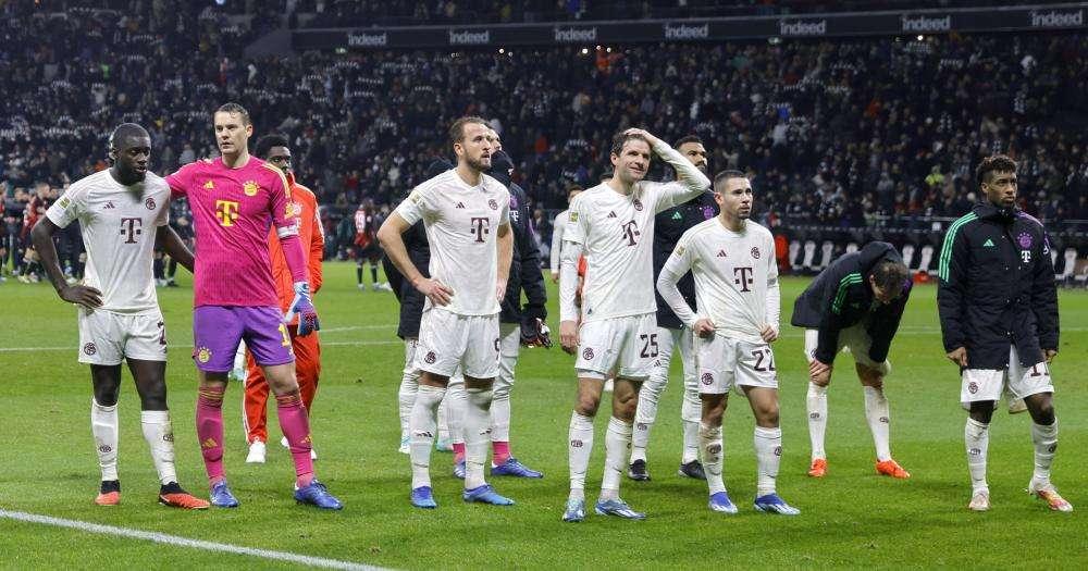 Bundesliga, clamoroso tonfo del Bayern a Francoforte (5-1)