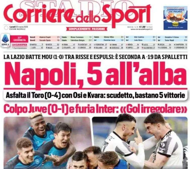 Corsport - Napoli, 5 all’alba