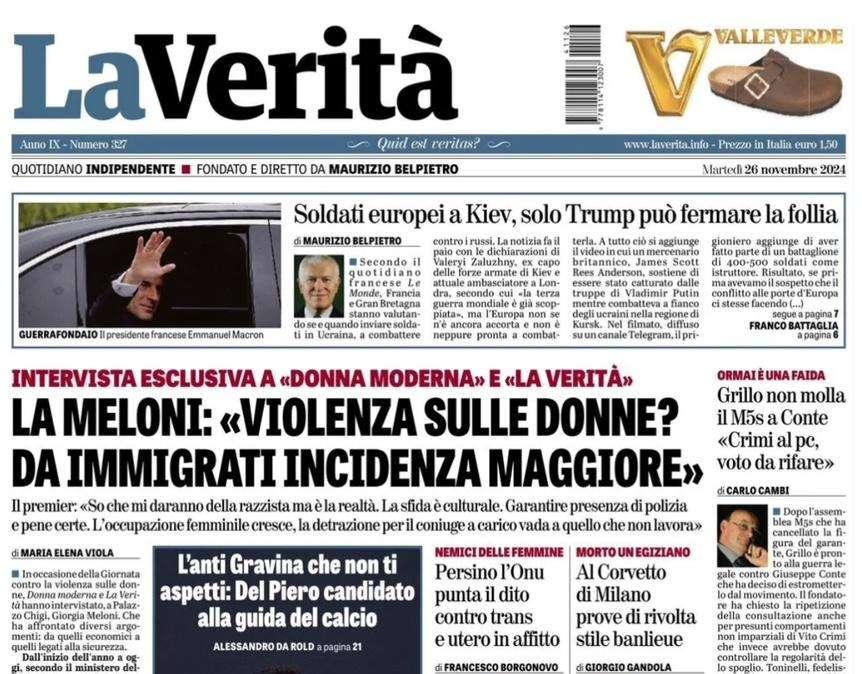 La Verità - L'anti Gravina che non ti aspetti: Del Piero candidato alla guida del calcio
