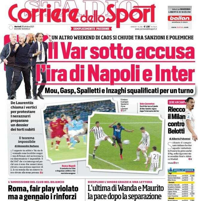 Corsport - Il VAR sotto accusa, l'ira di Napoli e Inter