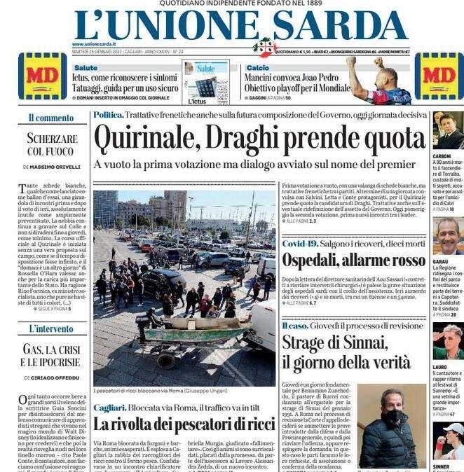 L'Unione Sarda - La favola di Joao Pedro si colora d'azzurro