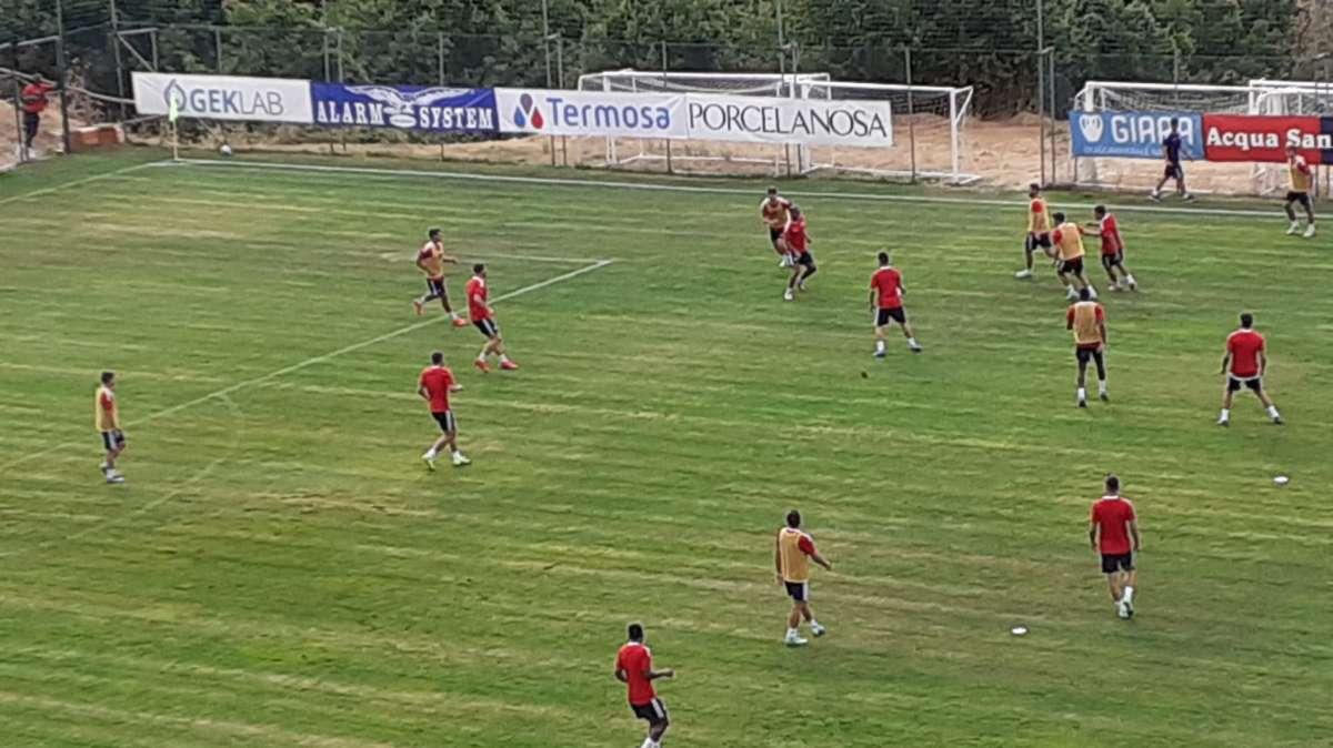 LIVE TC - RITIRO ARITZO, fine della seduta di lavoro