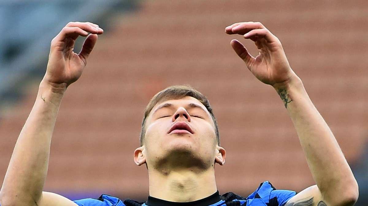 Barella incoraggia Eriksen: "Forza Maestro!"