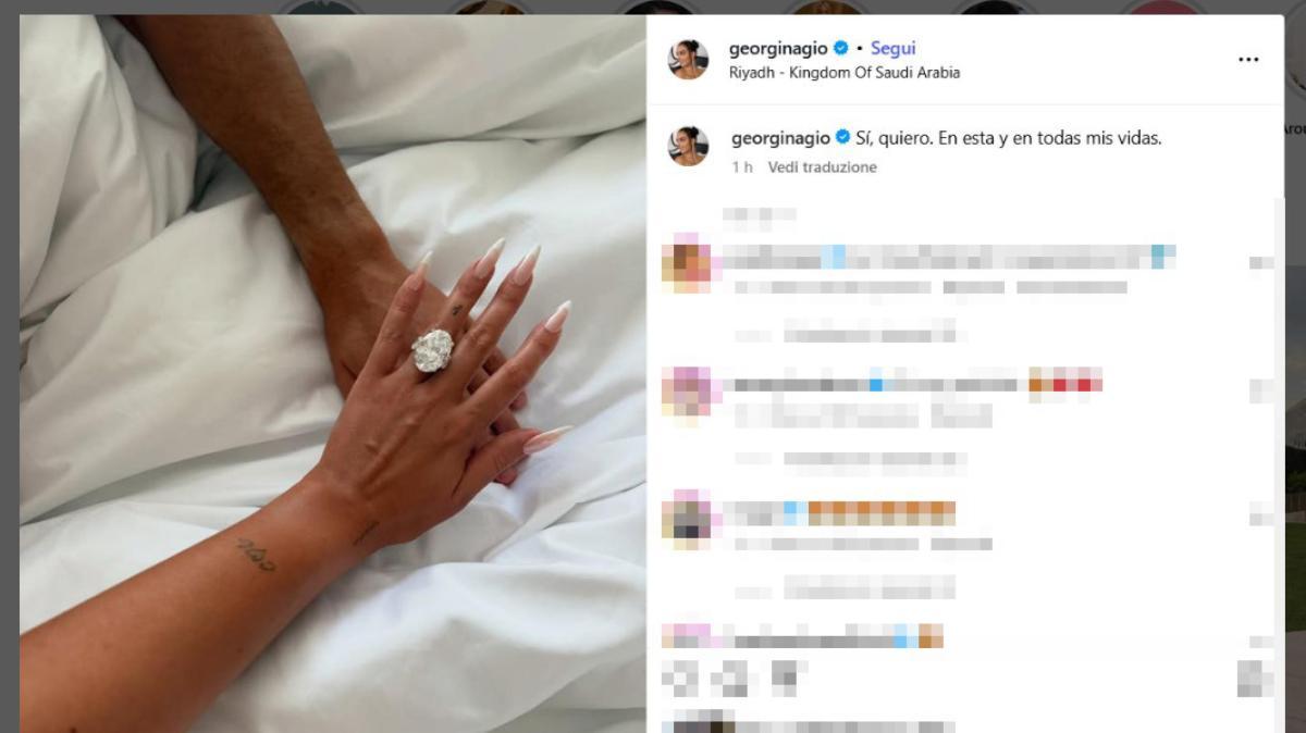 Cristiano Ronaldo e Georgina Rodríguez si sono sposati in Portogallo (2)