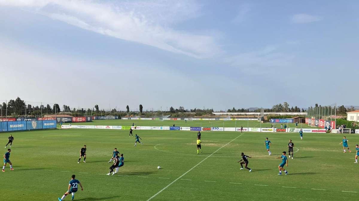 Cagliari-Cagliari U19 3-0, fine della partita