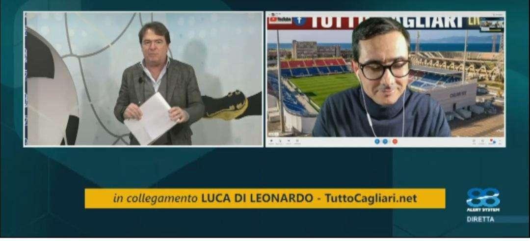 Di Leonardo (TuttoCagliari.net) a Canale 88 Versilia: "Ranieri è l'unico che può salvare il Cagliari. Importante fare punti a Empoli"