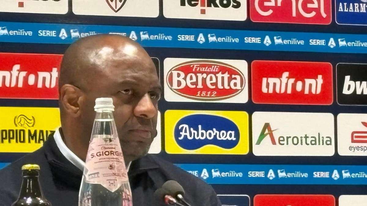 SALA STAMPA - VIEIRA: "La squadra ha reagito benissimo. Punto meritato per entrambe le squadre"
