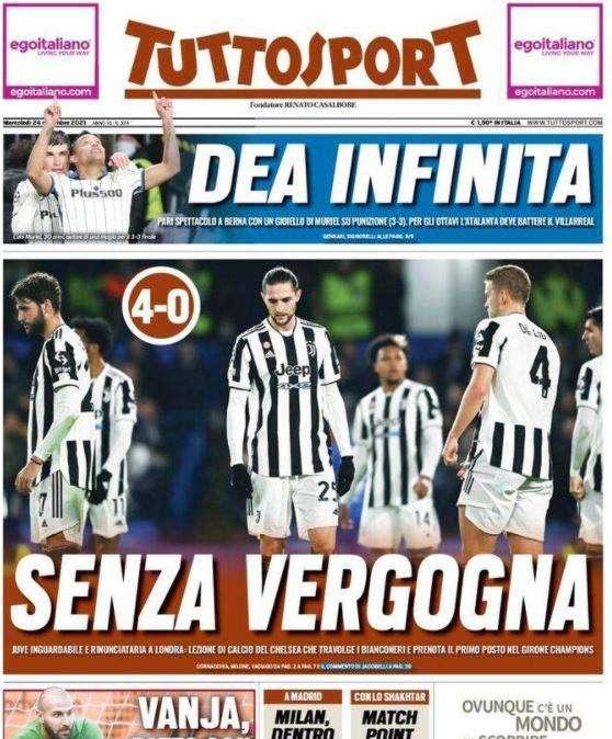 Tuttosport - Senza vergogna