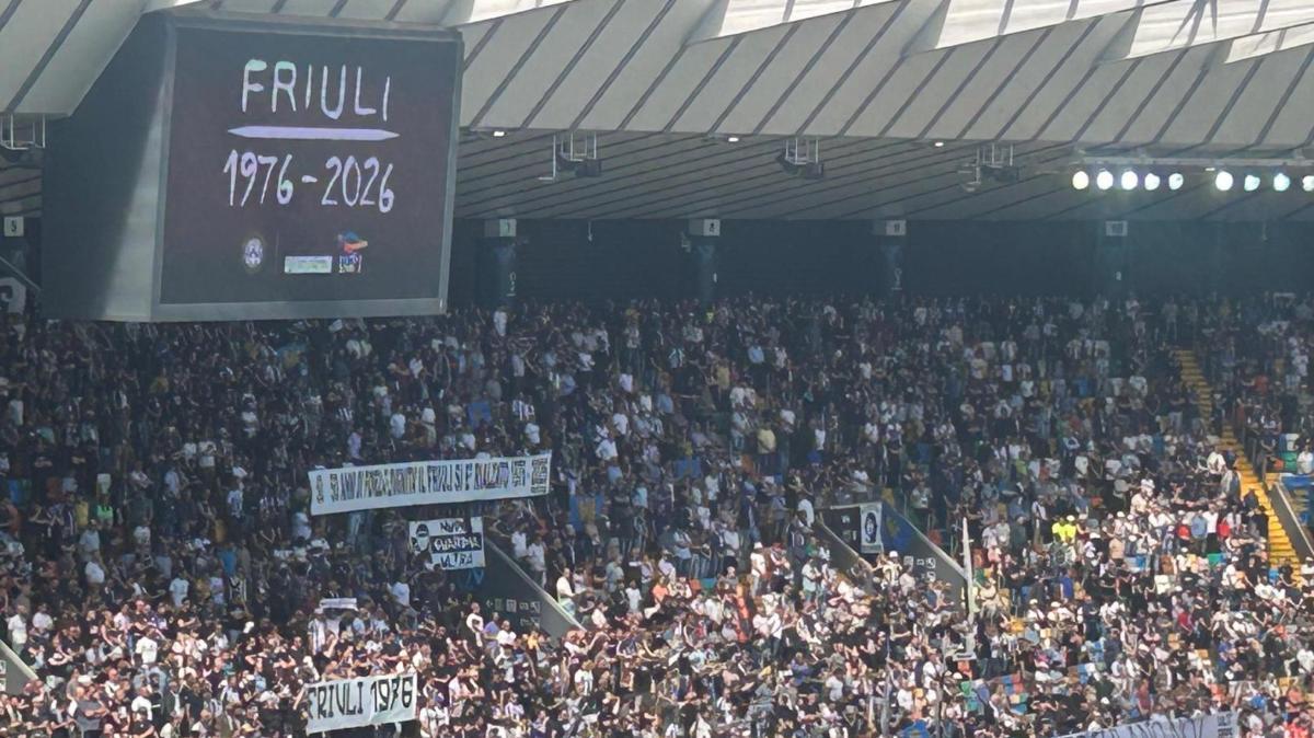 Udinese, commemorazione sisma Friuli prima di match con Torino