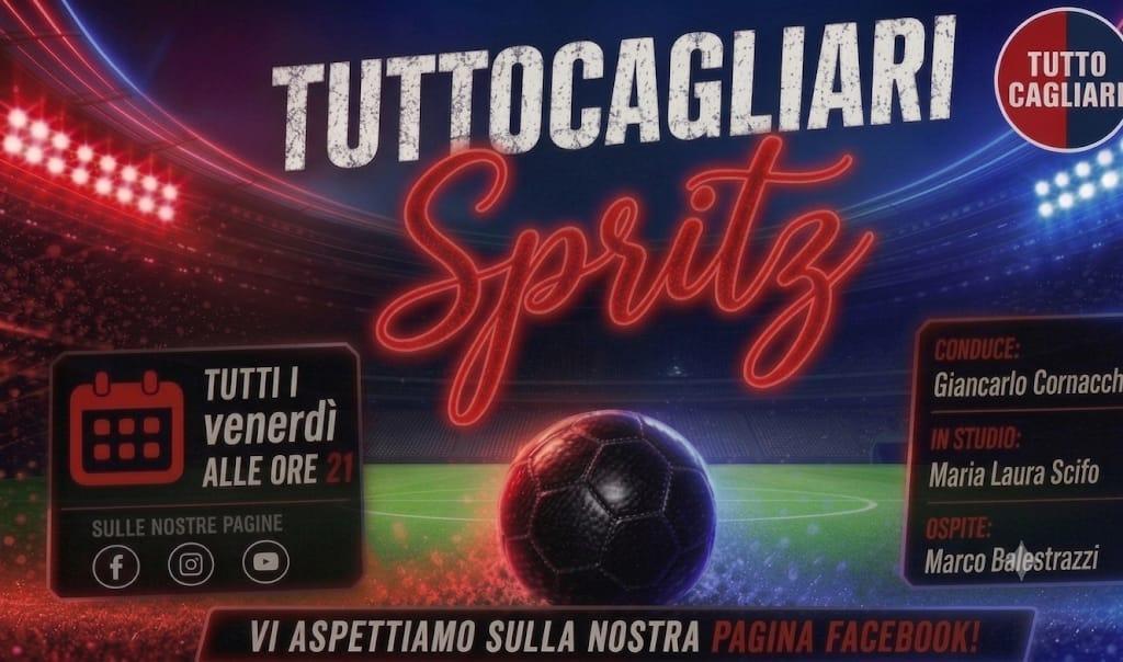 TuttoCagliari Spritz, al via la nuova rubrica del venerdì: ospite Marco Balestrazzi