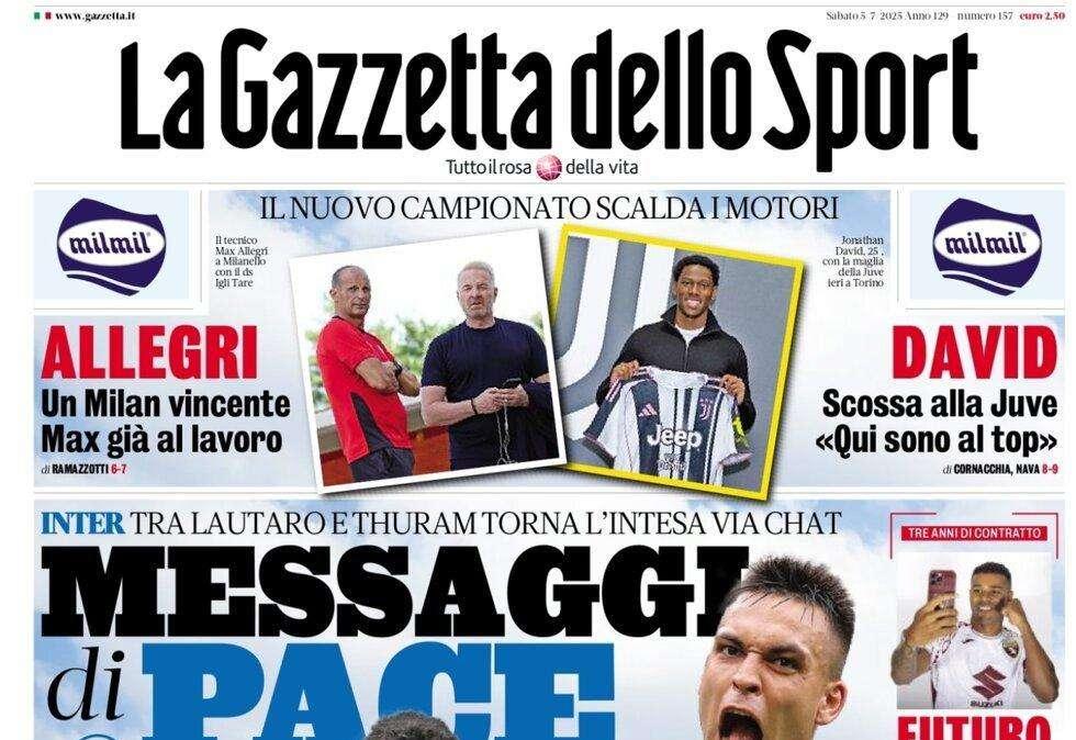 Gazzetta - Messaggi di pace