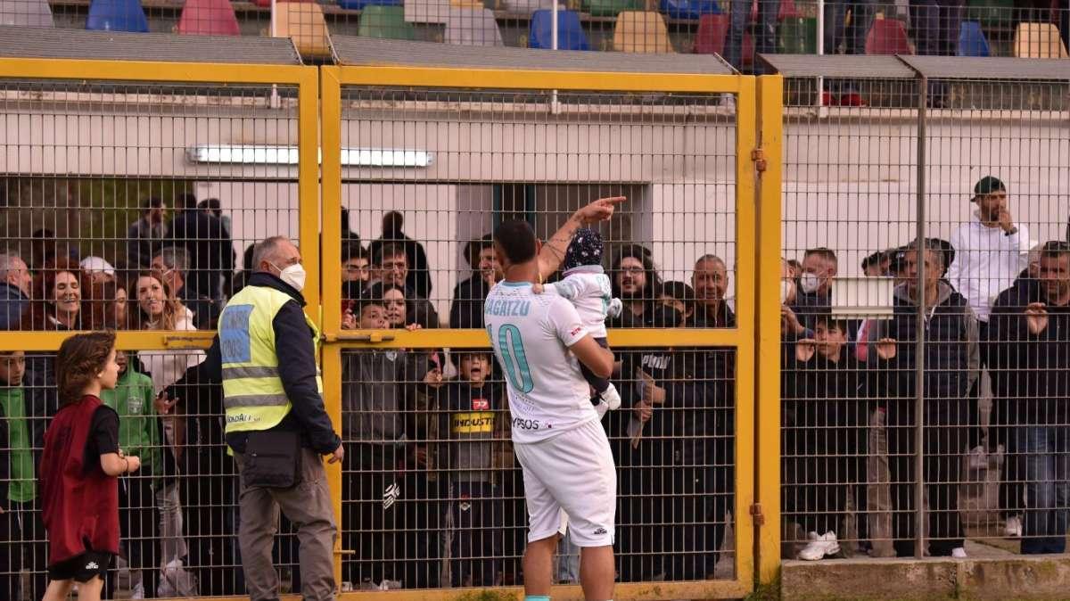 Olbia, Ragatzu su rigore regala un punto ai galluresi 
