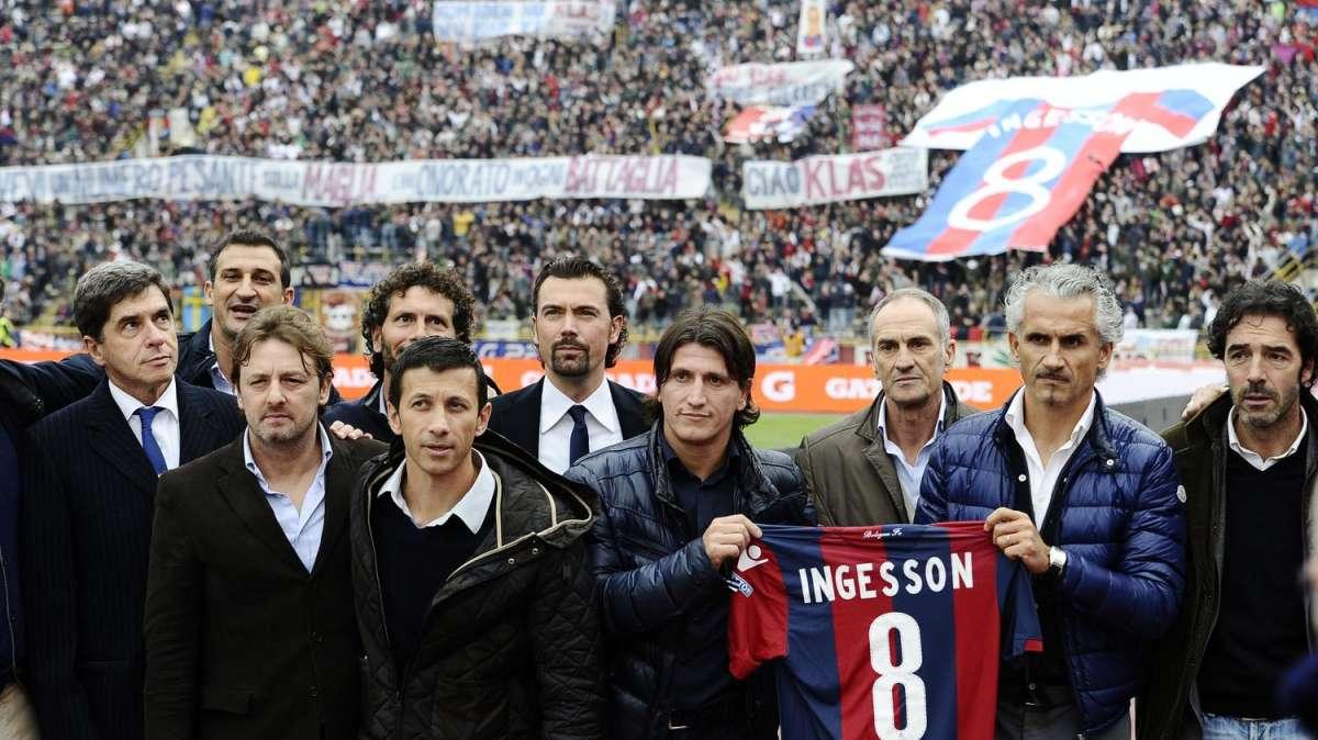 QUI BOLOGNA - Presenti al Dall'Ara i figli di Klas Ingesson