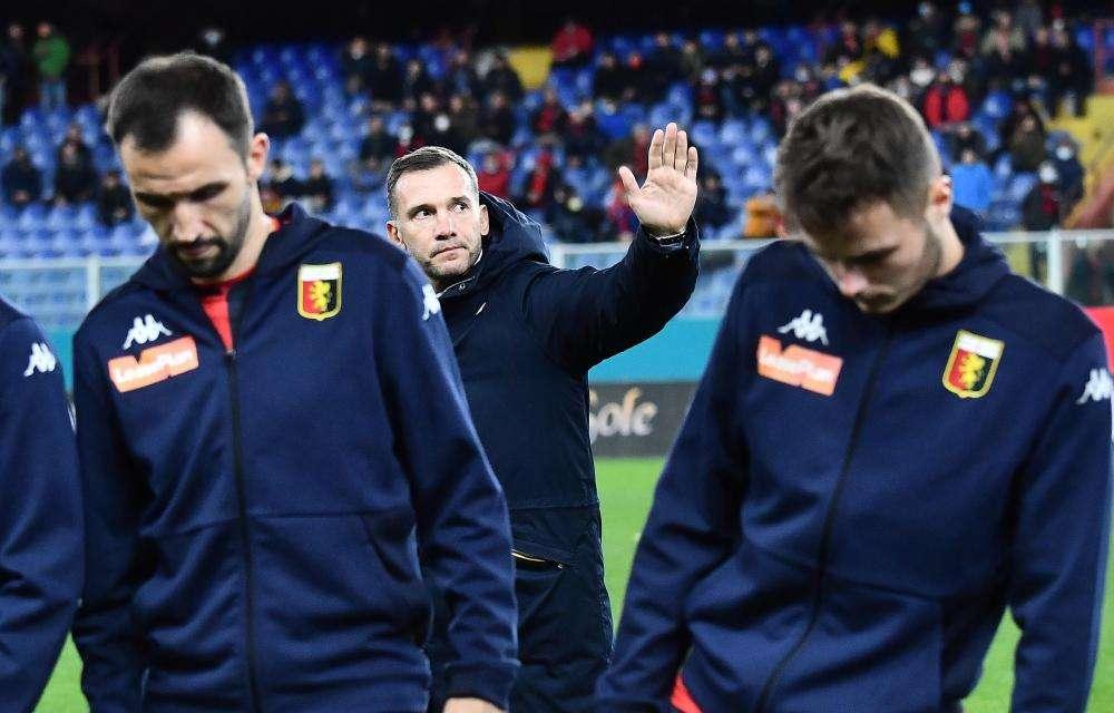 Genoa, Messaggio di Sheva a squadra: "Salvate la A per i tifosi"