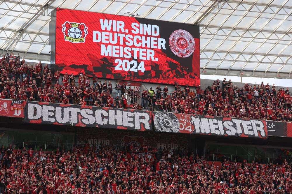 Bundesliga: il Bayer chiude con percorso netto, altro record