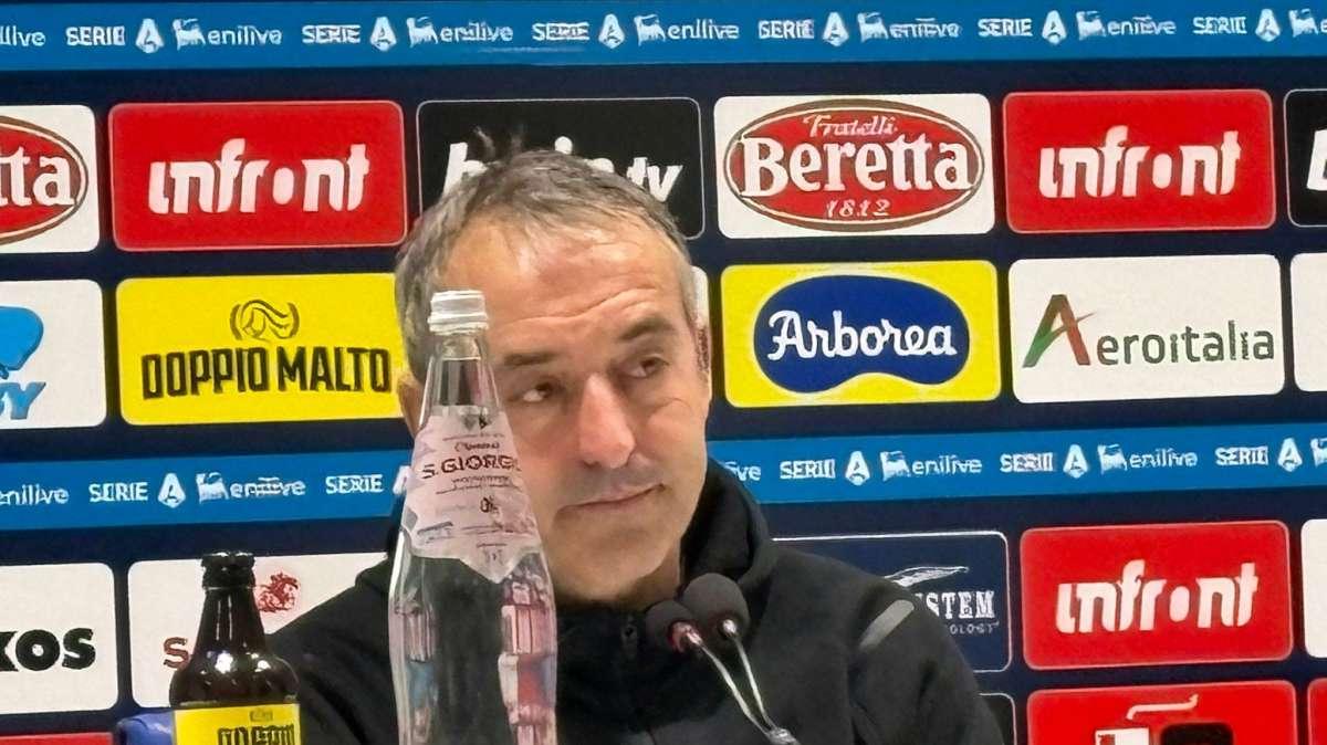 SALA STAMPA - GIAMPAOLO: "Buona partita fino al gol. Avevo detto ai ragazzi di non cadere nella trappola di Mina"