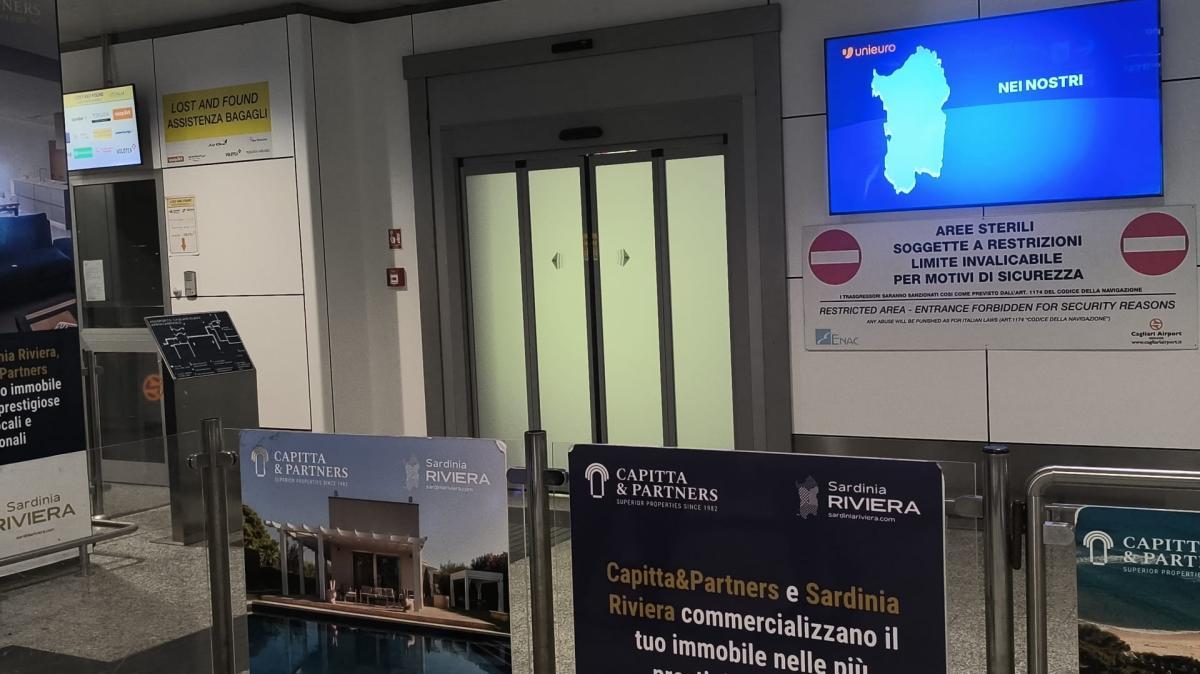 Massolin in arrivo a Cagliari-Elmas: tra poco le prime dichiarazioni