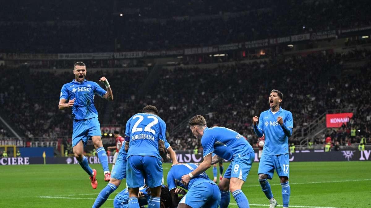 Serie A - Il Napoli sbanca San Siro: 2-0 al Milan