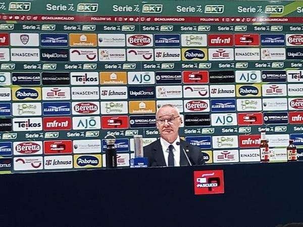 LIVE TC - SALA STAMPA RANIERI:”Ho detto ai ragazzi di dare tutto e sono soddisfatto”
