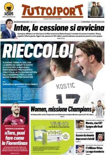 Tuttosport - Rieccolo