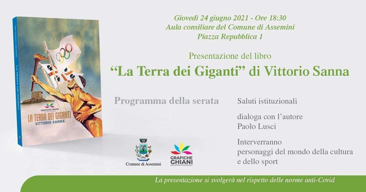 "La terra dei Giganti". Giovedì la presentazione dell'opera di Vittorio Sanna