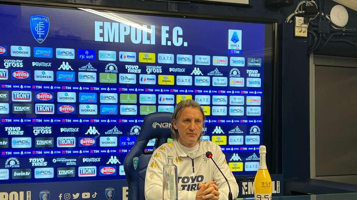 Empoli, Nicola: "21 punti significano retrocessione, il cammino è ancora lungo"