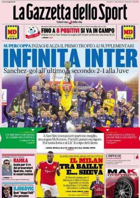 Gazzetta - Infinita Inter