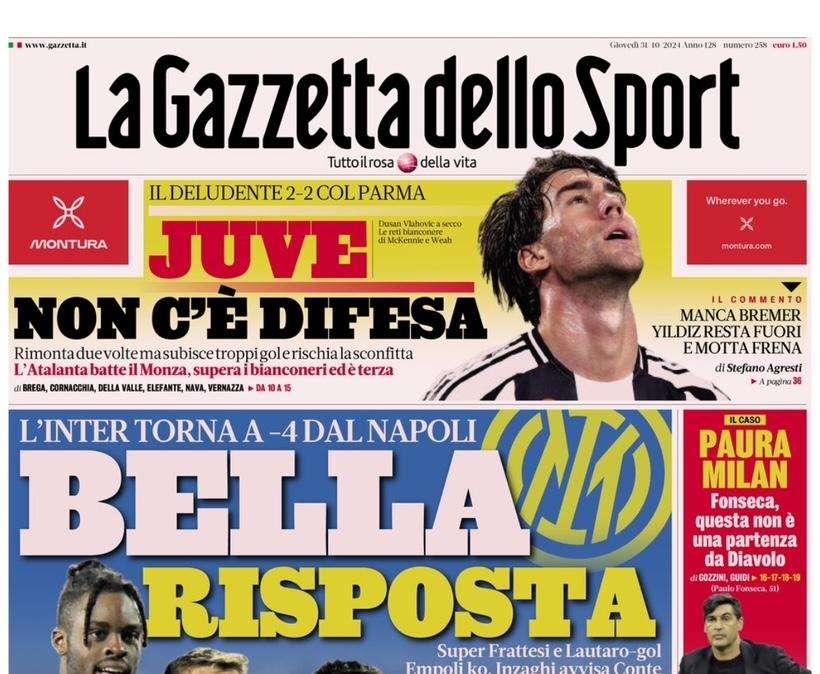 Gazzetta - Bella risposta