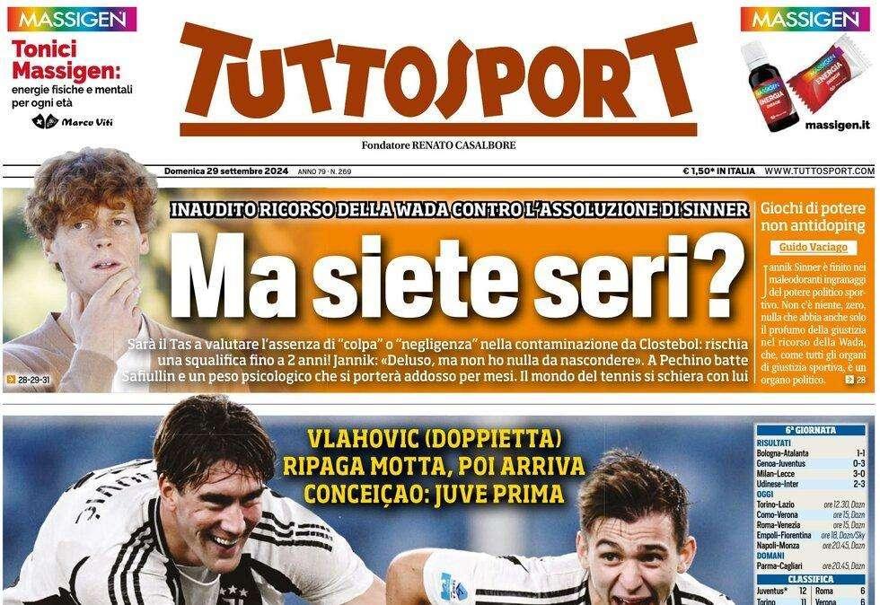 Tuttosport - Sorrisi e campioni