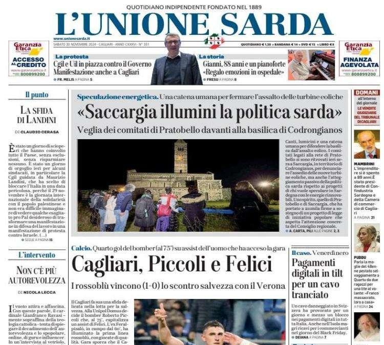L'Unione Sarda - Cagliari, Piccoli e Felici