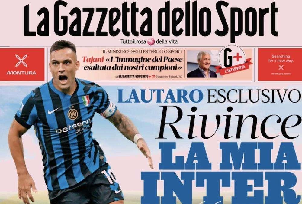 Gazzetta - Lautaro: "Rivince la mia Inter”