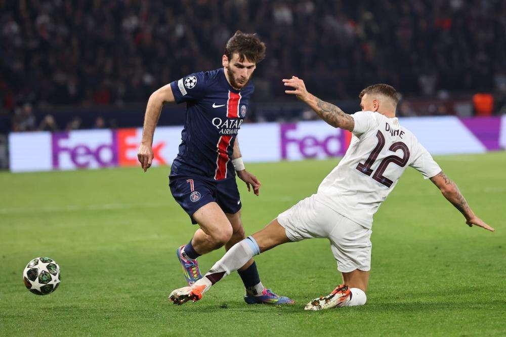 Champions: l'Aston Villa sogna la rimonta con il Psg