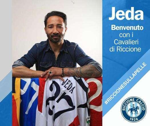 L'ex Cagliari Jeda torna in campo con Il Riccione Calcio 1926